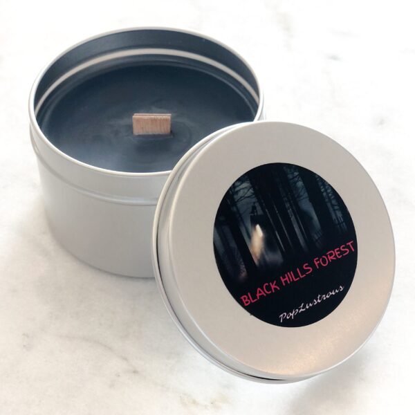 BLACK HILLS FOREST: Mahogany Woods Wood Wick Soy Candle