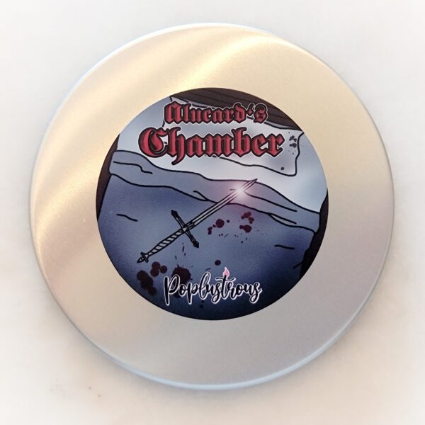 ALUCARD'S CHAMBER: Black Amber, Lavender, Cherry Scented Wood Wick Soy Candle