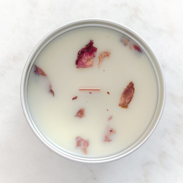 ARABIAN NIGHTS: Sweet Orange Jasmine Rose Wood Wick Soy Candle