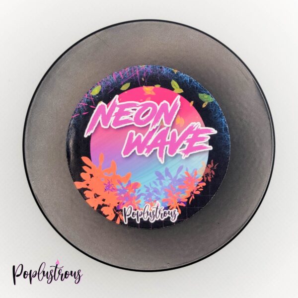 NEON WAVE: Noir Series- Blue Raspberry Cola Scented Soy Candle