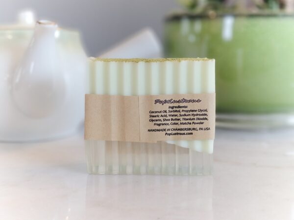 DRAGON TEA: Blueberry Lemon Jasmine Tea Shea Butter Soap Bar