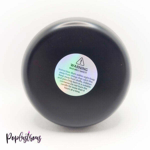 NEON WAVE: Noir Series- Blue Raspberry Cola Scented Soy Candle