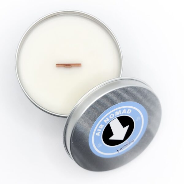 AIR NOMAD | Nag Champa Scented Wood Wick Soy Candle