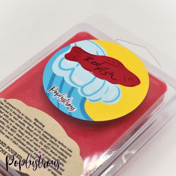 RED FISH: Red Gummy Fish Scented Wax Melts