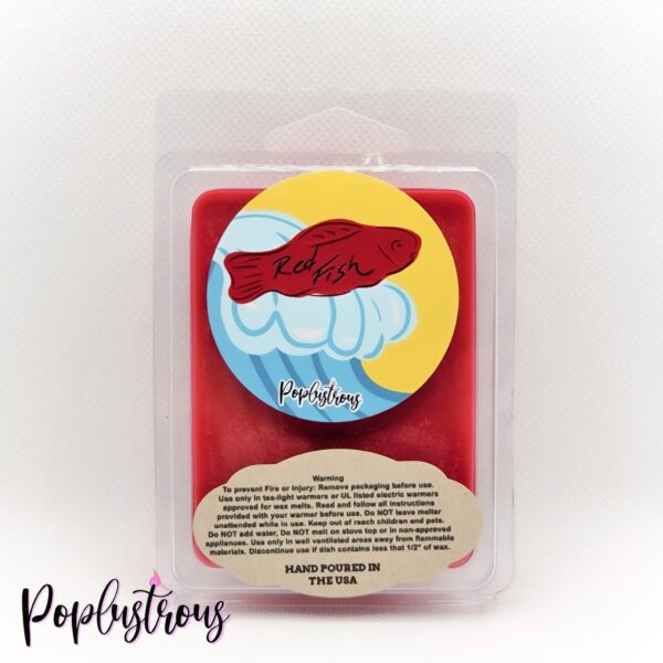 RED FISH: Red Gummy Fish Scented Wax Melts