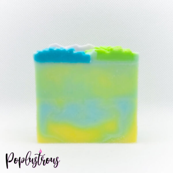 BAJA OASIS: Moon Dust and Lotus Scented Hand Crafted Shea Butter Soap Bar