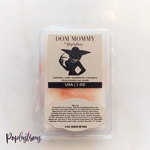 DOM MOMMY: Cashmere & Mahogany Scented Soy Wax Melts