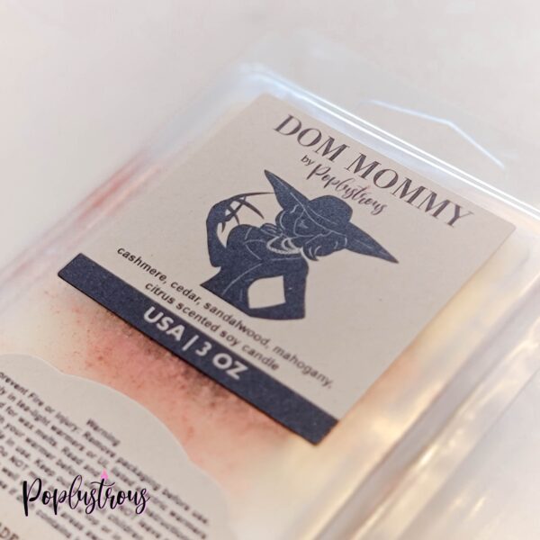 DOM MOMMY: Cashmere & Mahogany Scented Soy Wax Melts