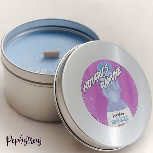 HOTARU'S RAMUNE: Japanese Soda Scented Shimmering Wood Wick Candle