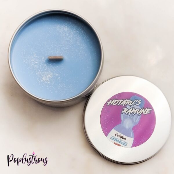 HOTARU'S RAMUNE: Japanese Soda Scented Shimmering Wood Wick Candle