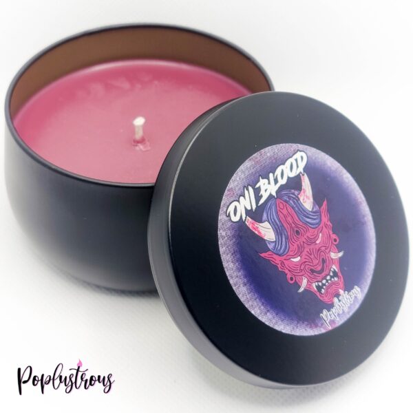 ONI BLOOD: Noir Series- Dragon's Blood Scented Soy Candle