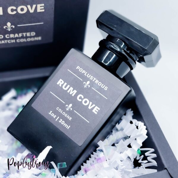 RUM COVE: Caribbean Pirate Inspired Spiced Rum & Cedar Scented Cologne | 1 oz.
