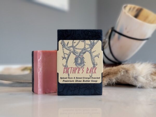 EIKTHYR'S RACK: Spiced Rum and Sweet Orange Shea Butter Soap