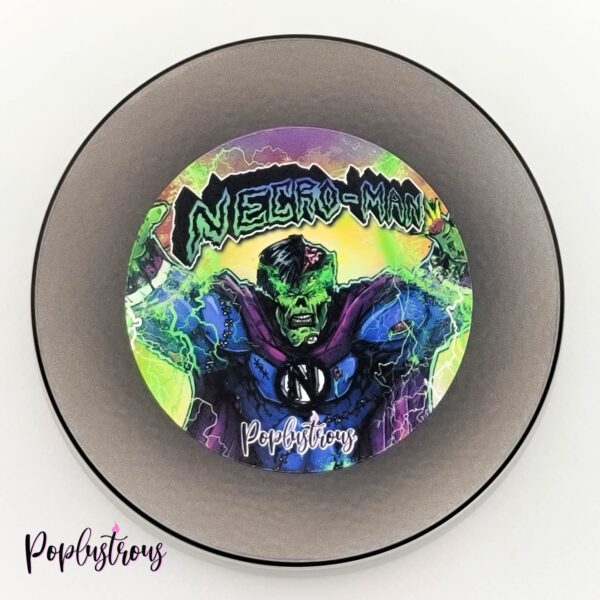 NECRO-MAN: Officially Licensed "HERO" Scented (Cedar, Saffron, Mahogany) Soy Candle