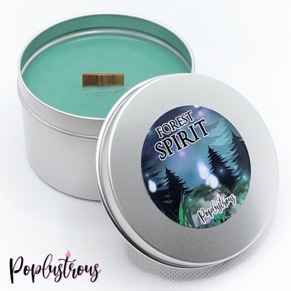 FOREST SPIRIT: Cedar Forest Scented Wood Wick Soy Candle
