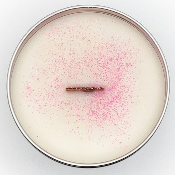 SPRITE CANDY: Strawberry Vanilla Scented Wood Wick Soy Candle