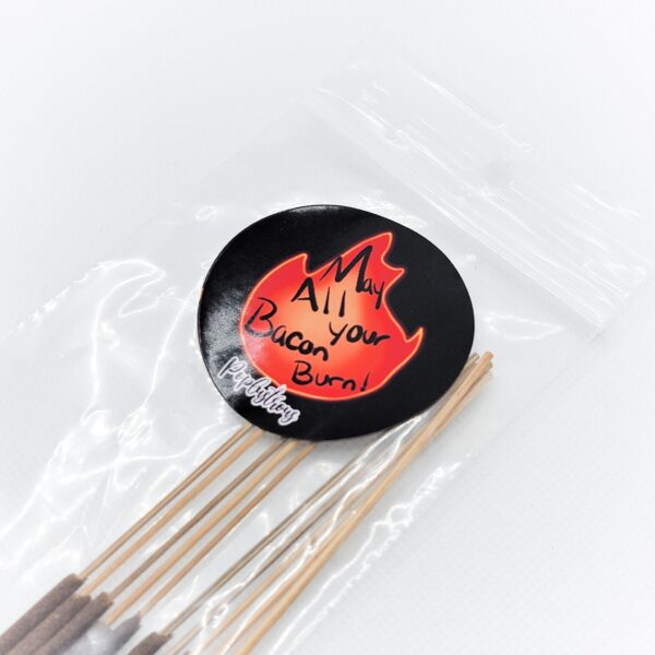 FIRE SPIRIT: Hickory Smoked Bacon Scented Hand Crafted Incense Stick