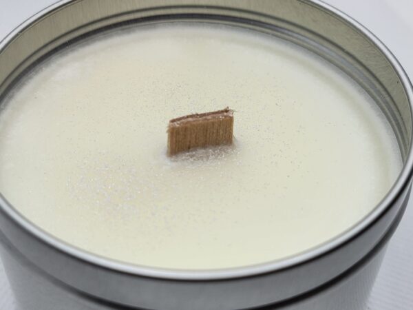 SILVER CRYSTAL: Japanese Flower Scented Wood Wick Candle