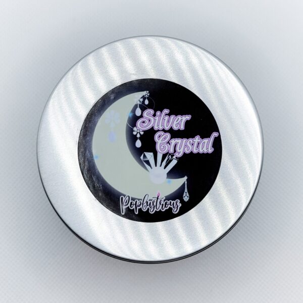 SILVER CRYSTAL: Japanese Flower Scented Wood Wick Candle